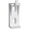 Soporte radiador nylon anti-ruido 1 patilla - Saneamientos