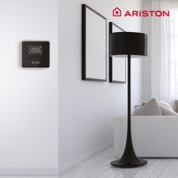 Termostato ariston cube rf negro 3319118 - Saneamientos Pereda