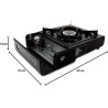 Cocina portatil butano dual babaria - Saneamientos Pereda