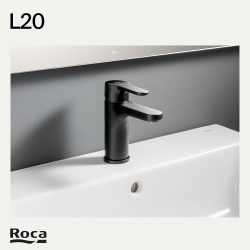 L20 lavabo coldstar liso negro mate hasta fin de stock -