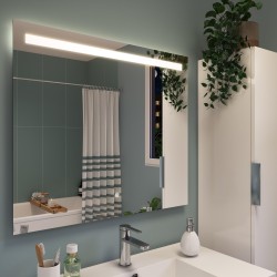 Espejo klima-p/jazz 80x80 luz arriba c/sensor stock -