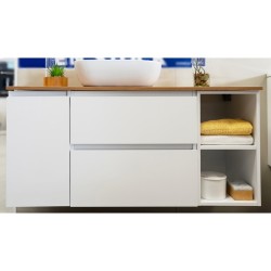 Compra Mueble kalua 100x45 blanco mate 2 cj susp hasta fin de
