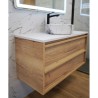 Mueble aries 100 2 cajones susp roble hasta fin de stock -