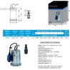 Bomba achique 10 mts inox sx-50