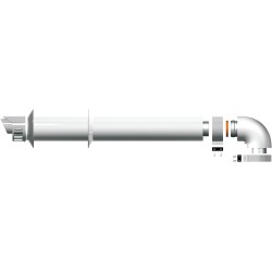 Kit aire coaxial d. 80-125mm nuos - Saneamientos Pereda