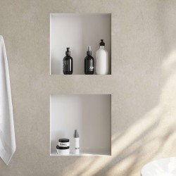 Hornacina 30 x 30 - blanco mate - Saneamientos Pereda