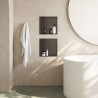 Hornacina 30 x 30 - negro mate - Saneamientos Pereda