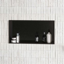 Hornacina 60 x 30 - negro mate - Saneamientos Pereda