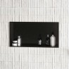 Hornacina 60 x 30 - negro mate - Saneamientos Pereda
