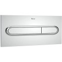 Placa accionamiento pl1 dual one cromo stock