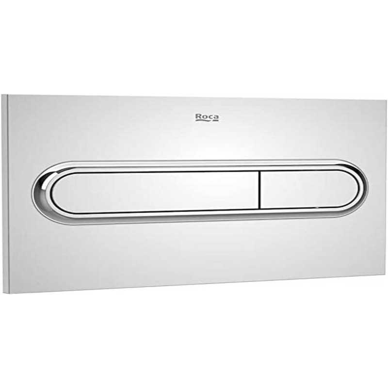 Placa accionamiento pl1 dual one cromo stock