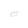 Compra Placa pl10 one blanco mate roca stock en Saneamientos