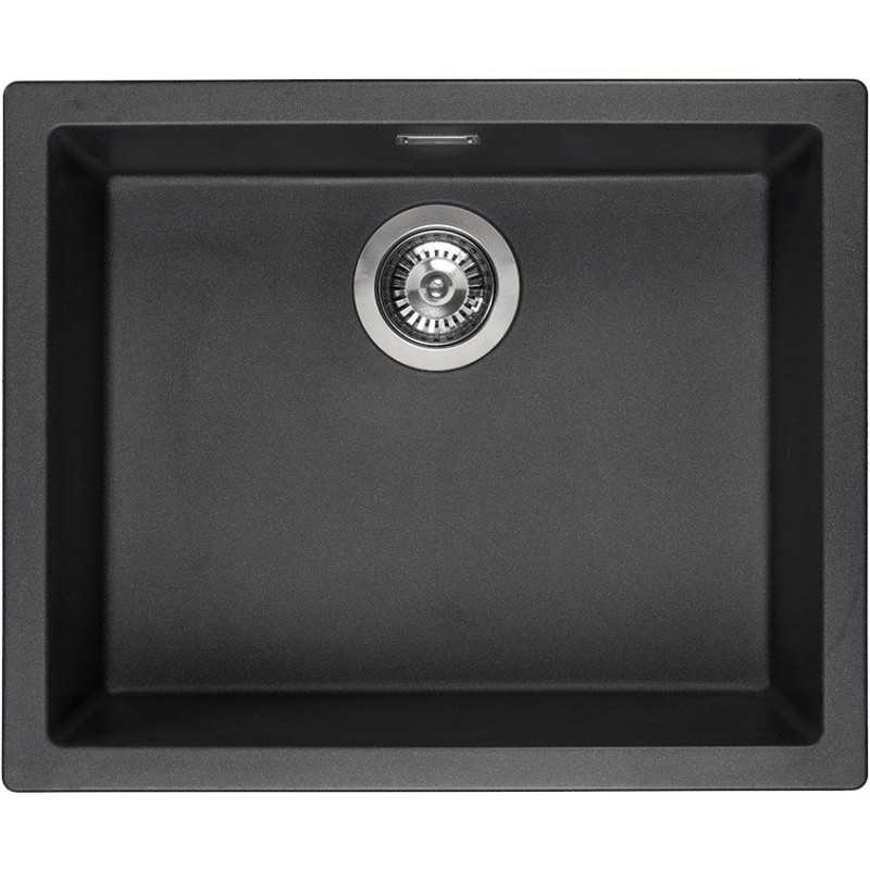 Compra Fregadero amsterdam 50 x 40 negro plateado en