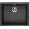 Compra Fregadero amsterdam 50 x 40 negro plateado en