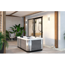 Spa minipiscina para 2 personas kinedo aral a200 exclusive