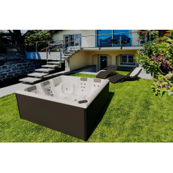 Spa minipiscina para 4+1 personas kinedo ladoga exclusive