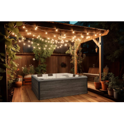 Spa minipiscina para 4+1 personas kinedo ladoga exclusive