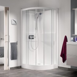Compra Cabina de ducha kinedo kineprime 80x80 1/4 circular