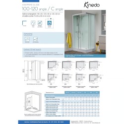 Compra Cabina de ducha kinedo kineprime glass 70x70 corredera