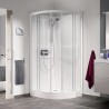 Compra Cabina de ducha kinedo kineprime 90x90 1/4 circular