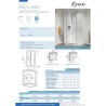 Compra Cabina de ducha kinedo kineprime 90x90 1/4 circular