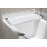 Compra Bañera con puerta y mampara kinedo duo classic en