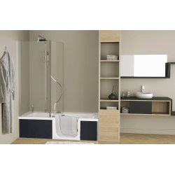 Compra Bañera con puerta y mampara kinedo duo classic en