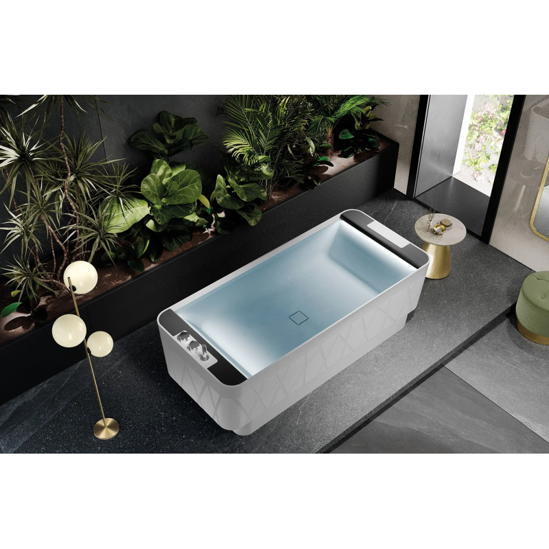 Compra Bañera exenta hidromasaje solid surface kinedo glamour