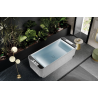 Compra Bañera exenta hidromasaje solid surface kinedo glamour
