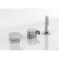 Compra Bañera exenta hidromasaje solid surface kinedo glamour