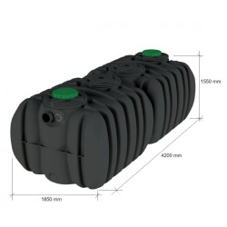 Compra Fosa séptica epurbloc 185 8000 en Saneamientos Pereda.