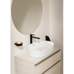 Compra Cala mez lav alto liso negro mate stock en Saneamientos