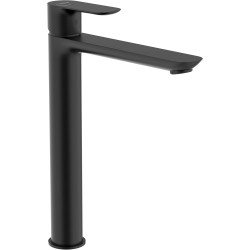 Compra Cala mez lav alto liso negro mate stock en Saneamientos