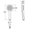 Compra Ducha roca stella 100 3f stock en Saneamientos Pereda.