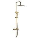 Nite columna termostatica ducha oro cepillado stock