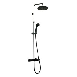Phil columna termostatica ducha negro stock