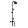 Phil columna termostatica ducha negro stock