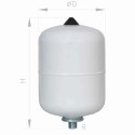 Vaso expansion ibaiondo 2cmr 2 litros acs