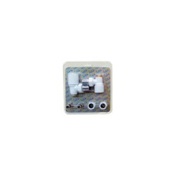 Kit cicsa valvula+detentor+bicono blanco