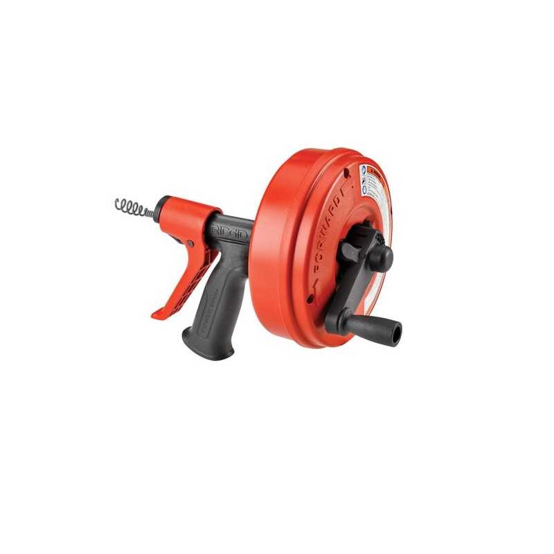 Desatascador power spin+desatascador manual ridgid