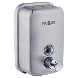 Dosificador de jabon 1200 ml inox brillo