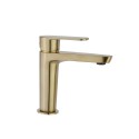 Grifo de lavabo alexia oro apertura frio
