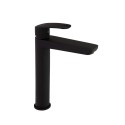 Grifo de lavabo new fly alto negro