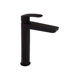 Grifo de lavabo new fly alto negro