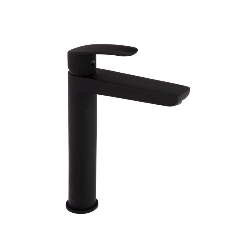 Grifo de lavabo new fly alto negro