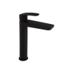 Grifo de lavabo new fly alto negro