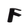 Grifo de lavabo new fly inclinado negro