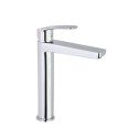 Grifo de lavabo new fly alto cromo apertura en frio