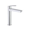 Grifo de lavabo new fly alto cromo apertura en frio