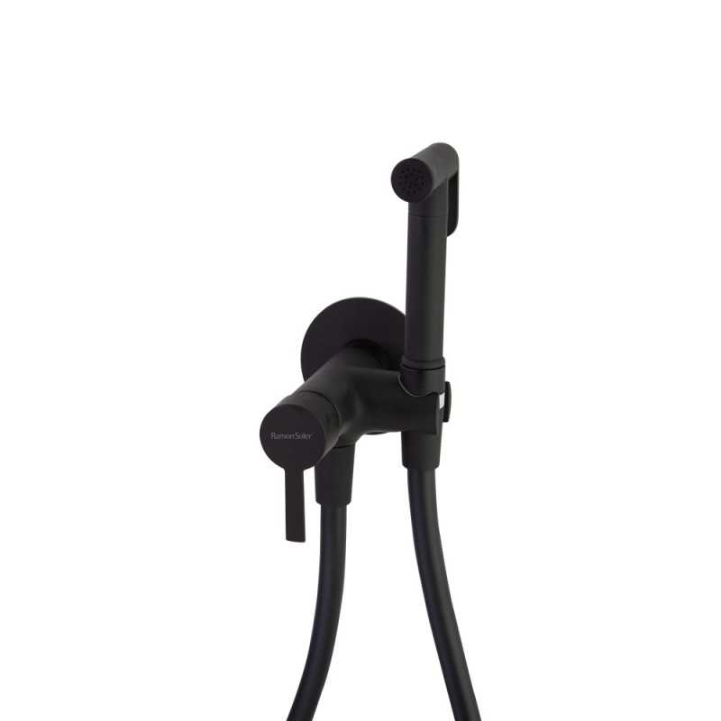 Grifo funcion bide negro c/cierre seguridad